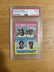 1975 Topps Mini – 1975 Rookie Outfielders Jim Rice, Pepe Mangual, John Scott…