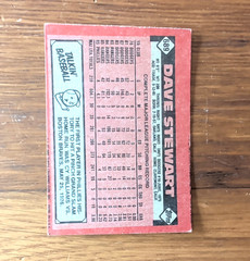 Topps Baseball Cards Errors Miscuts 1981,83,84,86 lot of 7