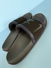 Nike Dallas Cowboys Black/Navy Blue OffCourt Slides Sandals Men’s Size 9