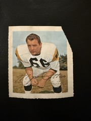 1964 WHEATIES MYRON POTTIOS PRO BOWL FOOTBALL STAMP PITTSBURGH STEELERS