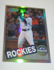 2007 ETOPPS BASEBALL – MATT HOLLIDAY OUTFIELD COLORADO ROCKIES NUMBERED 749