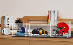 Clear Hat Display Case for Baseball,Acrylic Cap Holder Stand for Baseball, Footb