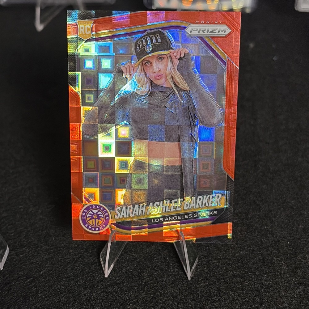 2025 Prizm WNBA Variation Red Pandora /199 Sarah Ashlee Barker Rookie RC