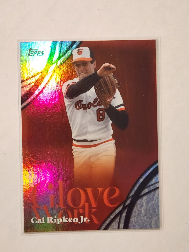 2026 Topps Series 2 Baseball Glove Work GW-14 Cal Ripken Jr. Baltimore Orioles