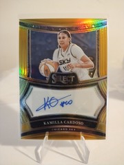 2025 Panini Select Signatures WNBA Kamilla Cardoso Auto Gold Prizm /10 Autograph