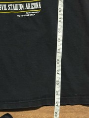 Size XL Black and yellow 1996 Pittsburgh Steelers AFC Champions T-shirt