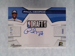 2010-11 Prestige – Nba Draft Class Paul George #10 Signatures /299 (AU, RC)