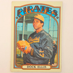Topps 1972 Topps – Dock Ellis Pittsburgh Pirates #179 Base Set [Base]