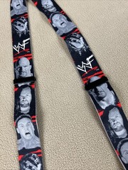 VTG 1998 WWF WWE Wrestling Suspenders Titan Sports. Stone Cold, Undertaker, Kane