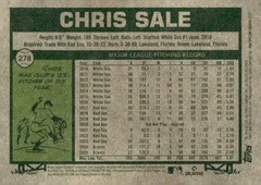 2026 Topps Heritage #278 Chris Sale Atlanta Braves