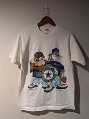 Vintage 1993 Dallas Cowboys Looney Tunes Taz Bugs T Shirt VK15138
