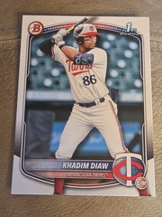 2025 Bowman Baseball Prospect 1st Bowman Card Paper #BP-77 Khadim Diaw