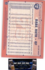 2026 Topps 75 Years of Baseball 1991 Topps 75th Anniversary #91B2-50 BABE RUTH Y