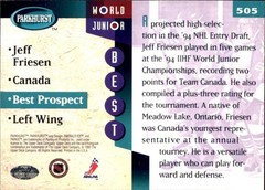 1993-94 Parkhurst Base RCs Stars 🥅 YOU PICK 🥅Complete Your NHL Set #361 – #540