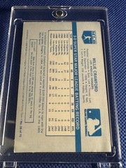 1970 Kellogg’s Willie Crawford Dodgers EX-MT