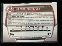 2023 Bowman Chrome HECTOR RODRIGUEZ 1st Rookie #BCP-95 Reds BREAKOUT RC QUANTITY