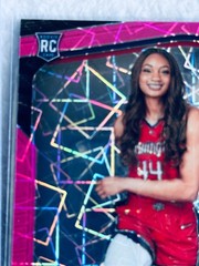 2025 WNBA PANINI PRIZM 🎆 Pink Velocity SSP /79 KIKI IRIAFEN #149 Mystics 🔥