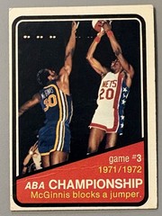 1972-73 Topps – ABA Championship George McGinnis #243 (RC)