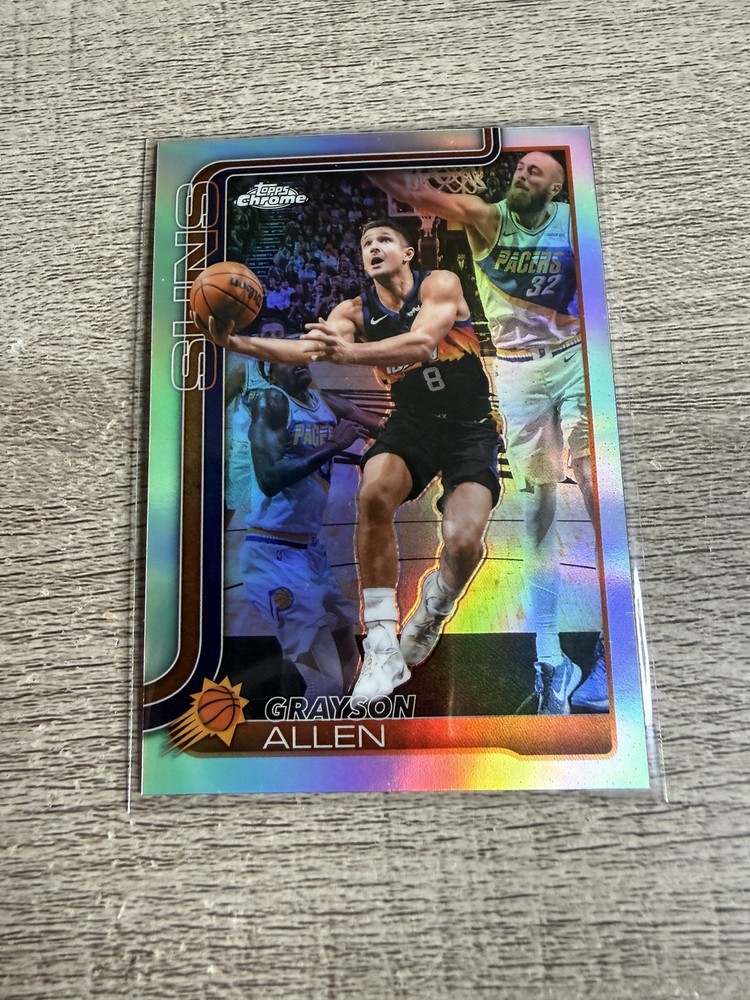 2025-26 Topps Chrome Update #95 Grayson Allen Refractor