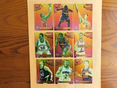 1993-94 Topps Finest Basketball Complete 27 Card MAIN ATTRACTION INSERT Set