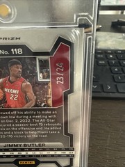2023-24 Panini Prizm Jimmy Butler Gold Shimmer FOTL /24 Miami Heat