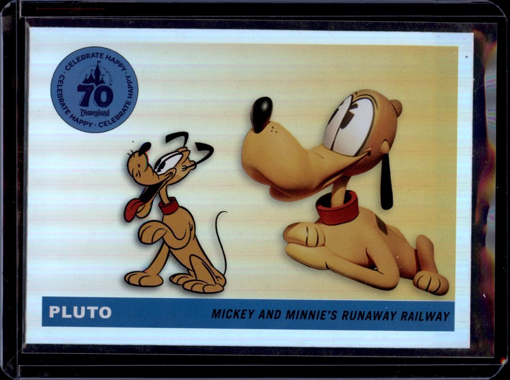 2025 Topps Disneyland 70th Anniversary #T55-12 Pluto
