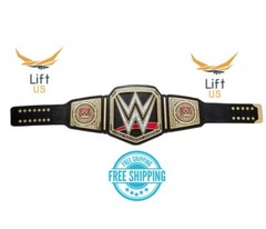 World Heavy Weight Championship Replica Title Belt Adult Size 2mm Brass Black