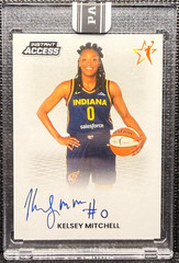 🏀 Kelsey Mitchell 2025 WNBA Panini Instant Access On Card Auto 26/30 Fever
