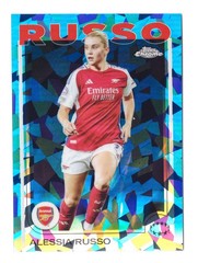 Alessia Russo 2024-25 Topps Chrome Sapphire UCL Womens Soccer #100 Arsenal WFC