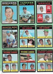 1971 Topps Baseball – Pick Your Cards & Fill Your Sets – Cards (8-223)