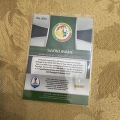 Sadio Mane 2018 Panini Prizm World Cup Soccer #282 Liverpool FC Senegal