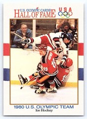 1980 HOCKEY TEAM U.S. OLYMPIC HALL OF FAME 1991 IMPEL #67