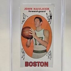 1969 Topps John Havlicek #20 PSA 5 EX Boston Celtics HOF Vintage Tall Boy Card