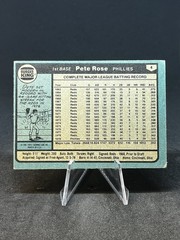 1980 Topps Burger King – Restaurant Philadelphia Phillies Pete Rose #4