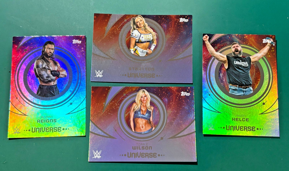 2025 Topps UNIVERSE WWE Wrestling Cards BASE 1-200 You Pick the Cards – READ!
