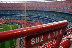 Shea Stadium NY METS Field Level seat Rail name plate season ticket holder PICK1
