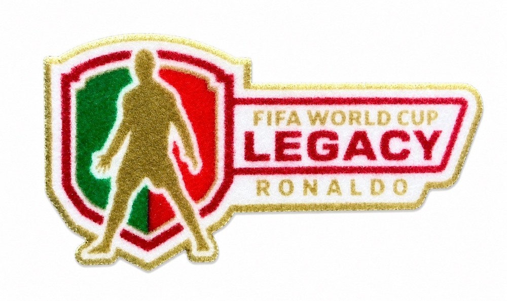 World Cup Legacy Ronaldo Portugal Sleeve Patch Soccer Futbol