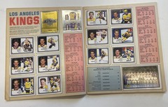 1988-89 Panini Hockey Stickers Complete Set in the Album