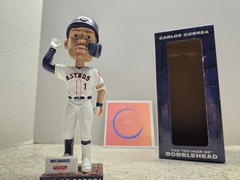 Carlos Correa Houston Astros MLB 2021 SGA Bobblehead NIB Can You Hear Me