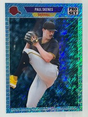 Paul Skenes 2024 Leaf Collective Pro Set Metal Promo Card Pirates Blue Shimmer