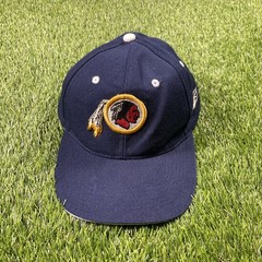 VTG Washington Redskins Reebok Hat Mens Adjustable Blue 80% Wool