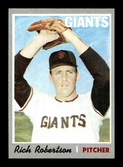 1970 Topps #229 Rich Robertson Giants EX-MT *5m