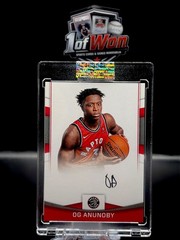 2017-18 Panini Donruss Basketball OG Anunoby RC Next Day Auto Raptors Knicks