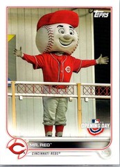2022 Topps Opening Day #M-5 Mr. Red Mascots