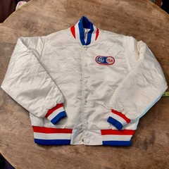 Vintage Team USA GE Baseball 1984 Olympics Swingster Satin Jacket Size Medium