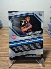 2024-25 Panini Prizm Black Basketball Isiah Thomas Blue Prizm Color Match /199