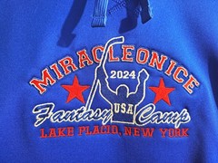 Miracle On Ice Fantasy Camp Hoodie 🇺🇸 Players Only Exclusive! Lake Placid