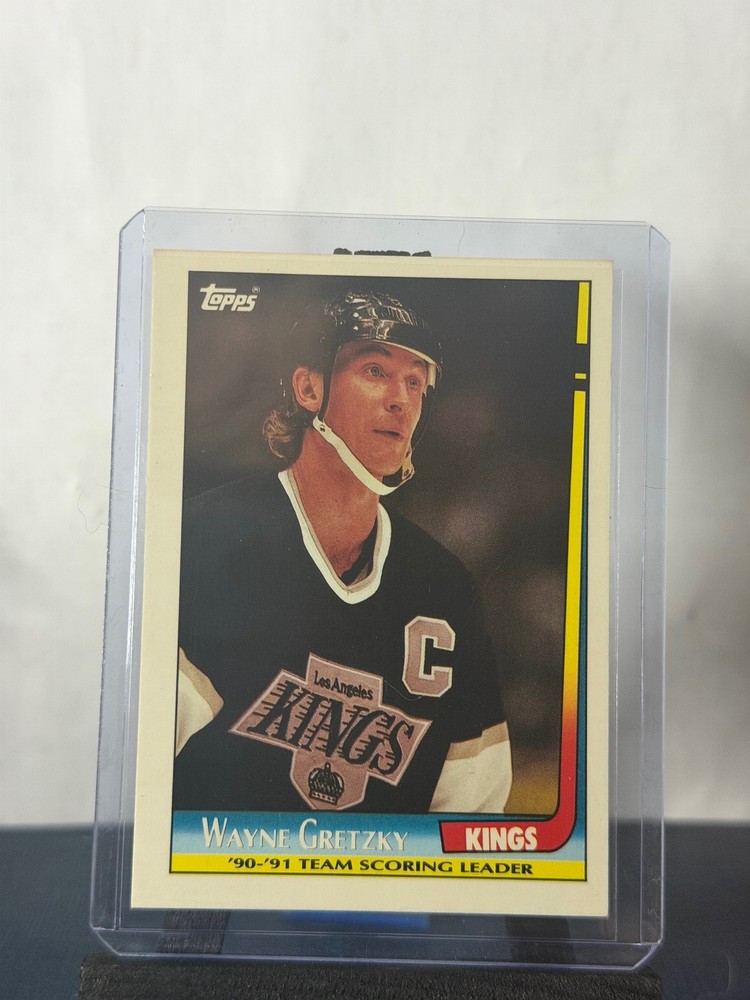 1991-92 Topps #10 Wayne Gretzky Team Scoring Leaders