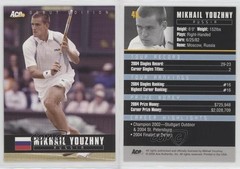 2005 Ace Debut Edition Mikhail Youzhny #45 Rookie RC 0s5