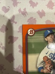 2023 Bowman Draft Wyatt Crowell /25 SSP Orange #BD-63 Los Angeles Dodgers
